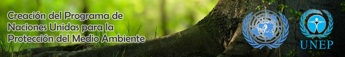 Creación del Programa Naciones Unidas para la Protección del Medio Ambiente
